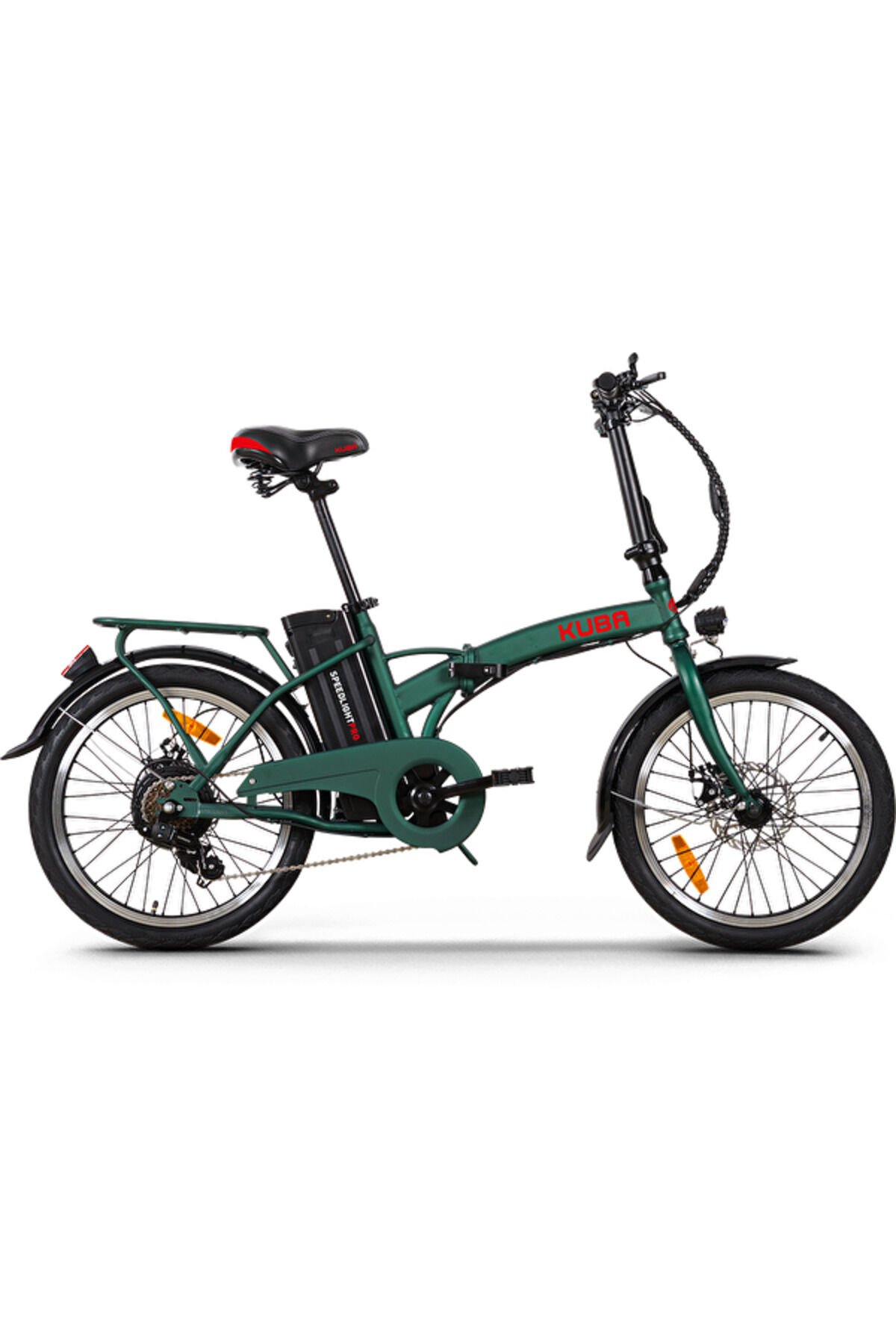 Speedliht Pro Yeşil Elektrikli Katlanabilir Bisiklet