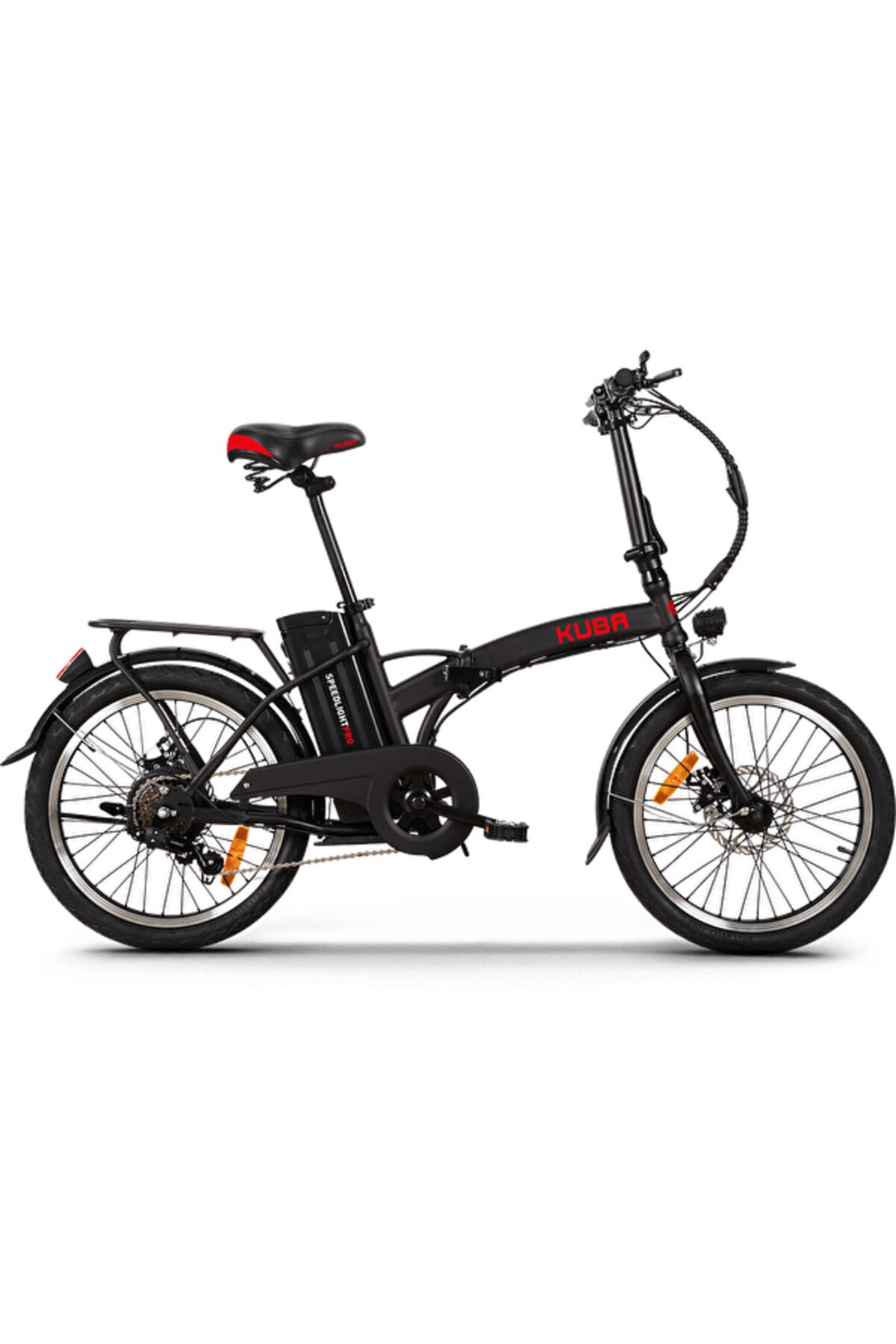 Speedliht Pro Siyah Elektrikli Katlanabilir Bisiklet