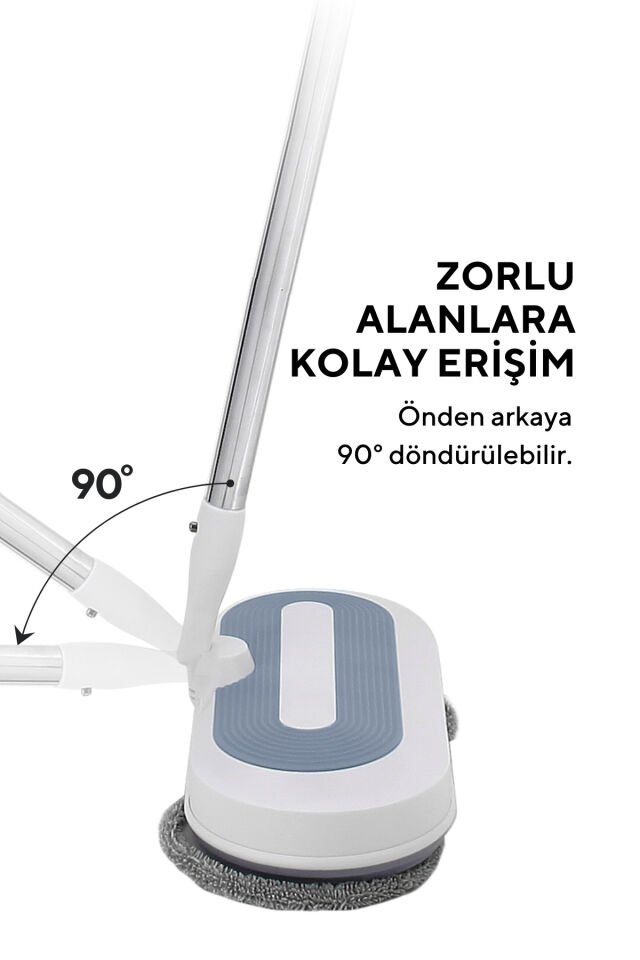 Şarjlı Kablosuz Mop Paspas Hwsm-01