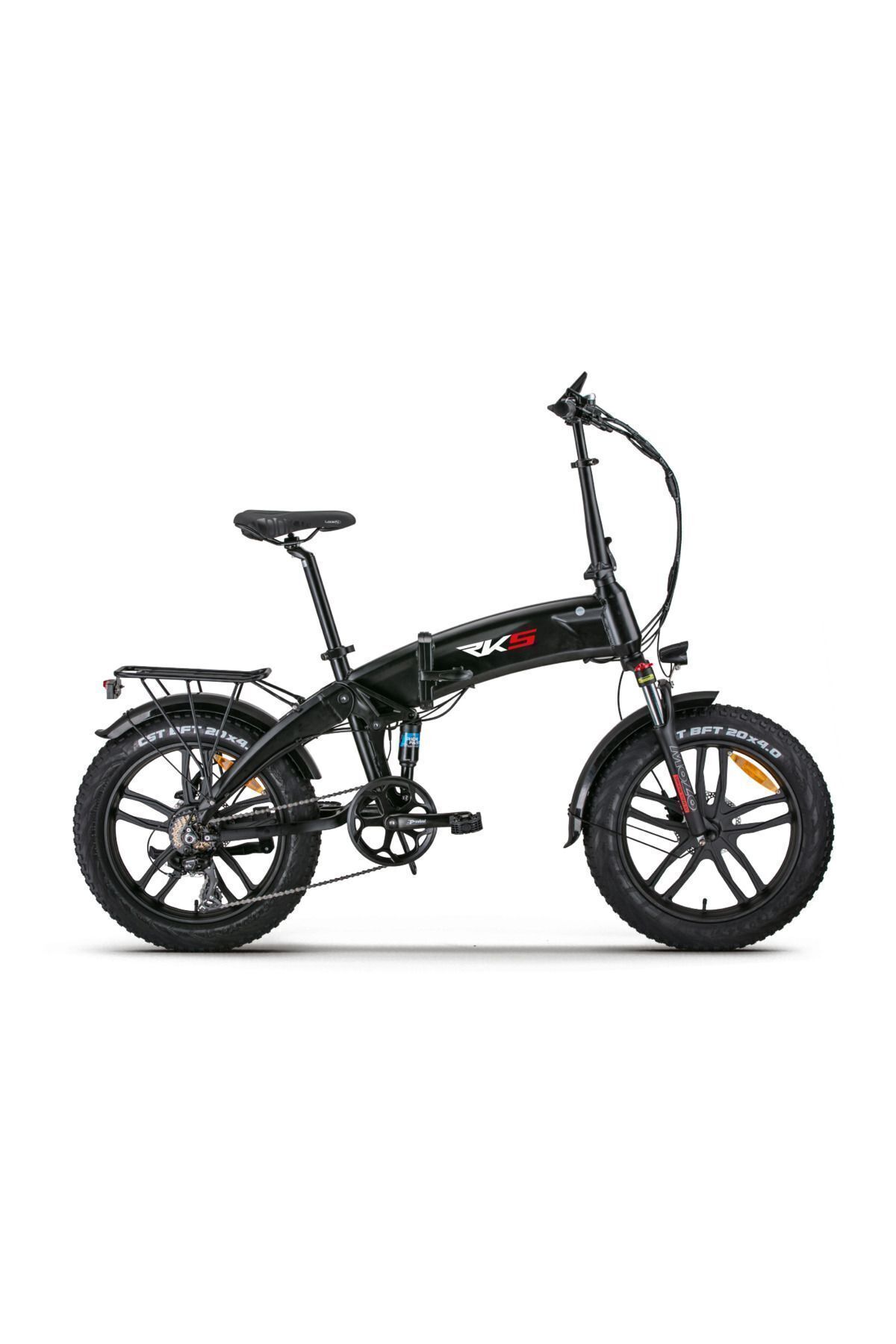 Rd5 Katlanır Elektrikli Bisiklet Siyah