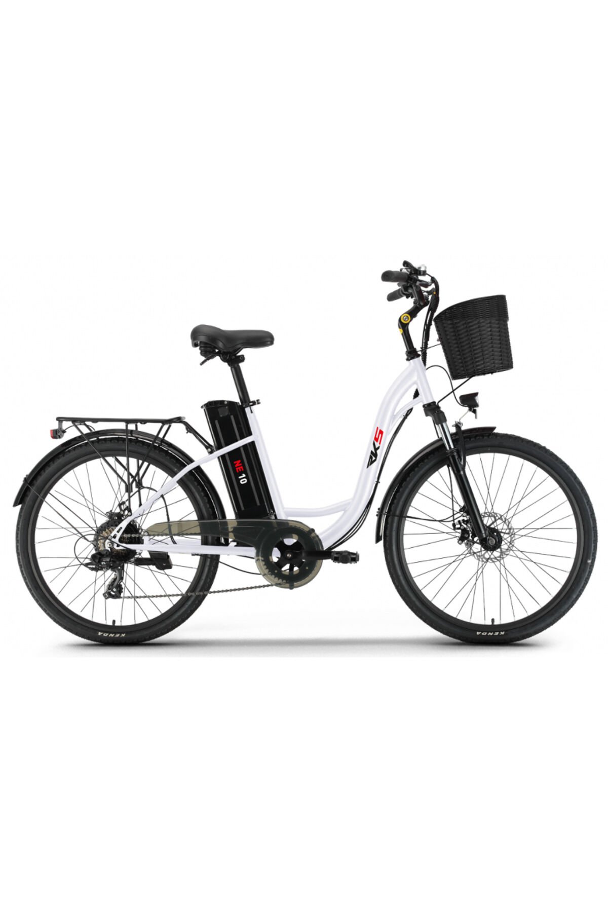 Elektrikli Bisiklet NE-10 Beyaz