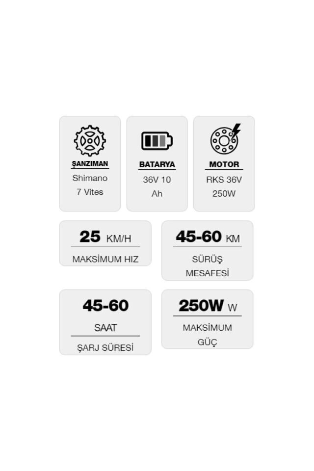 ZF10 Elektrikli Bisiklet
