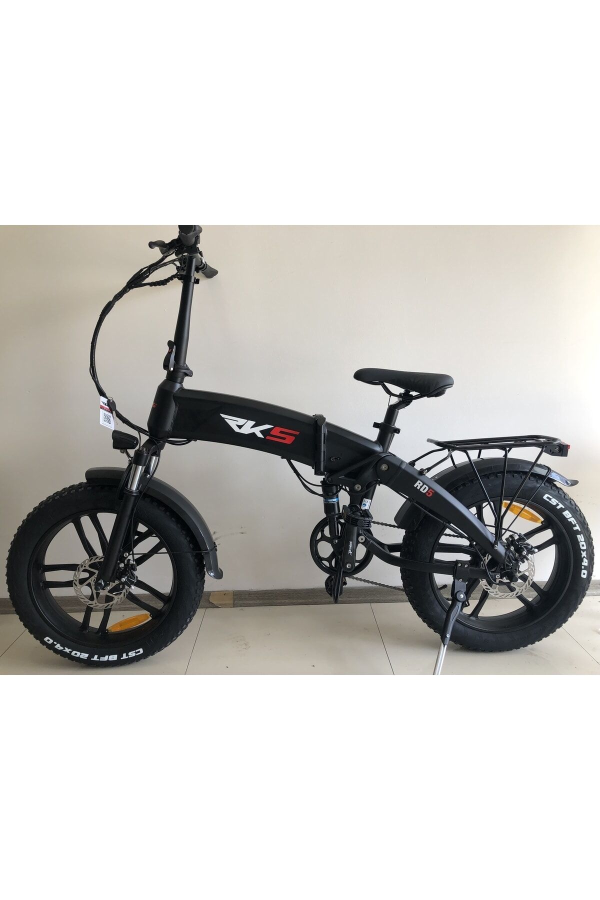 Rd5 Siyah Elektrikli Bisiklet