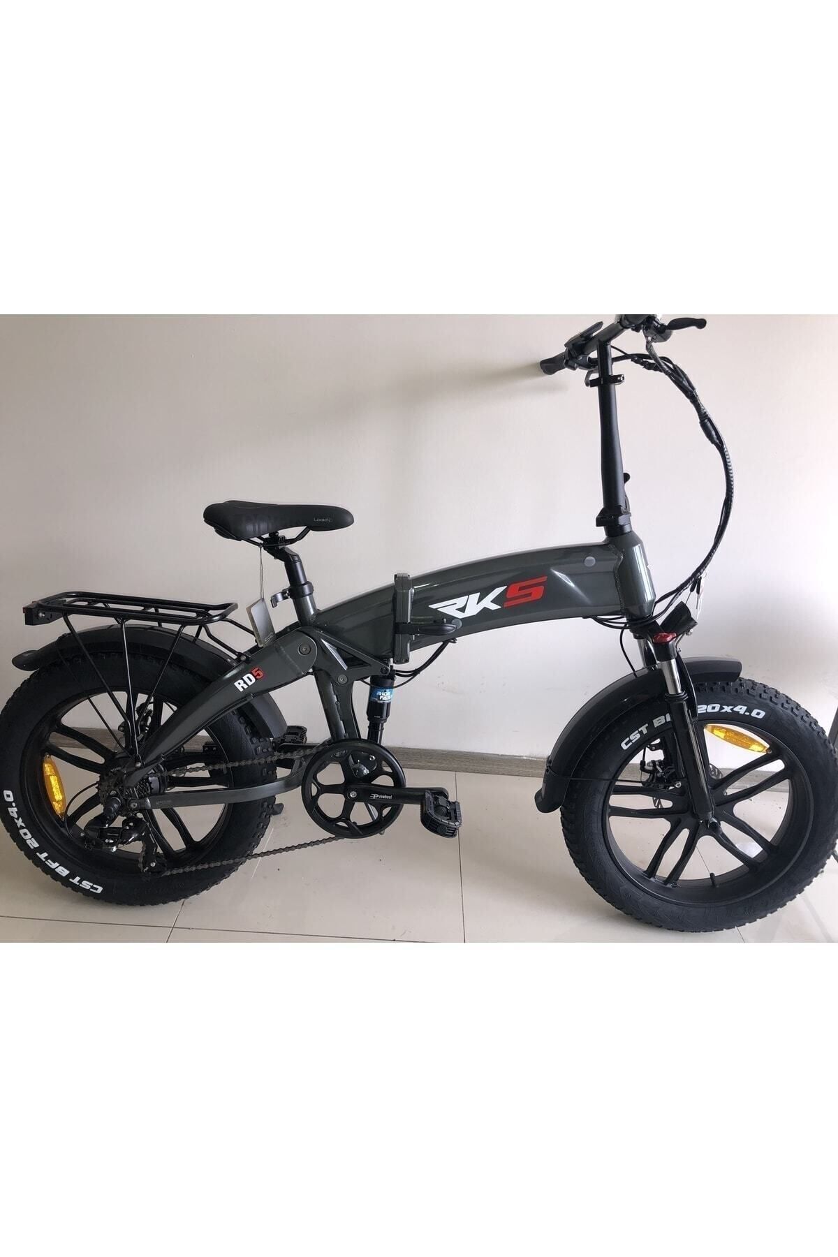 Rd5 Gri Elektrikli Bisiklet Antrasit