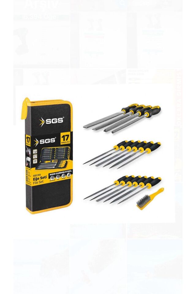 1355 17PARCA EĞE SETİ