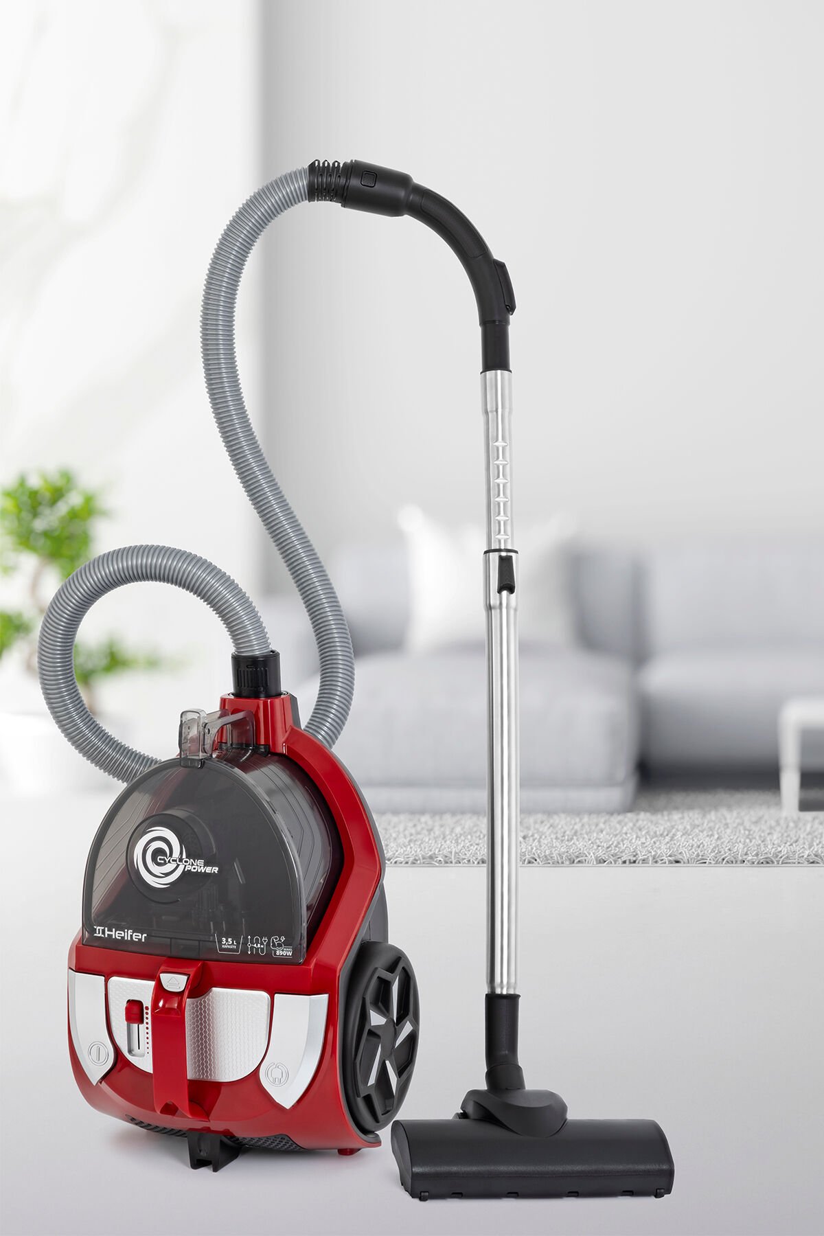 Cyclone Power Elektrikli Yatay Süpürge