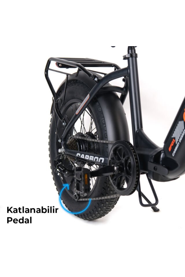 Electrofold EFD1 Carbon Design Katlanabilir Elektrikli Bisiklet 20”