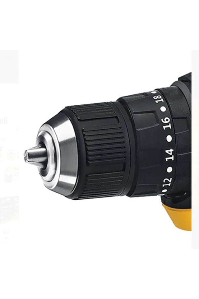 Akülü Darbeli Matkap Seti TEK Akülü 20 Volt -1.5 Amper Sgs 5245