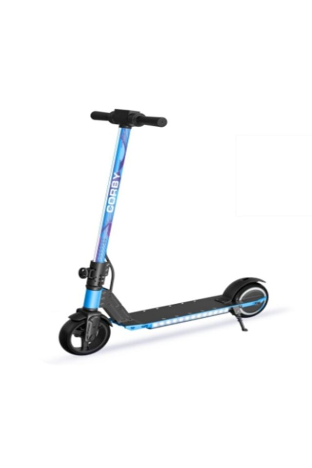 CS50 Elektrikli Çocuk Scooter Mavi