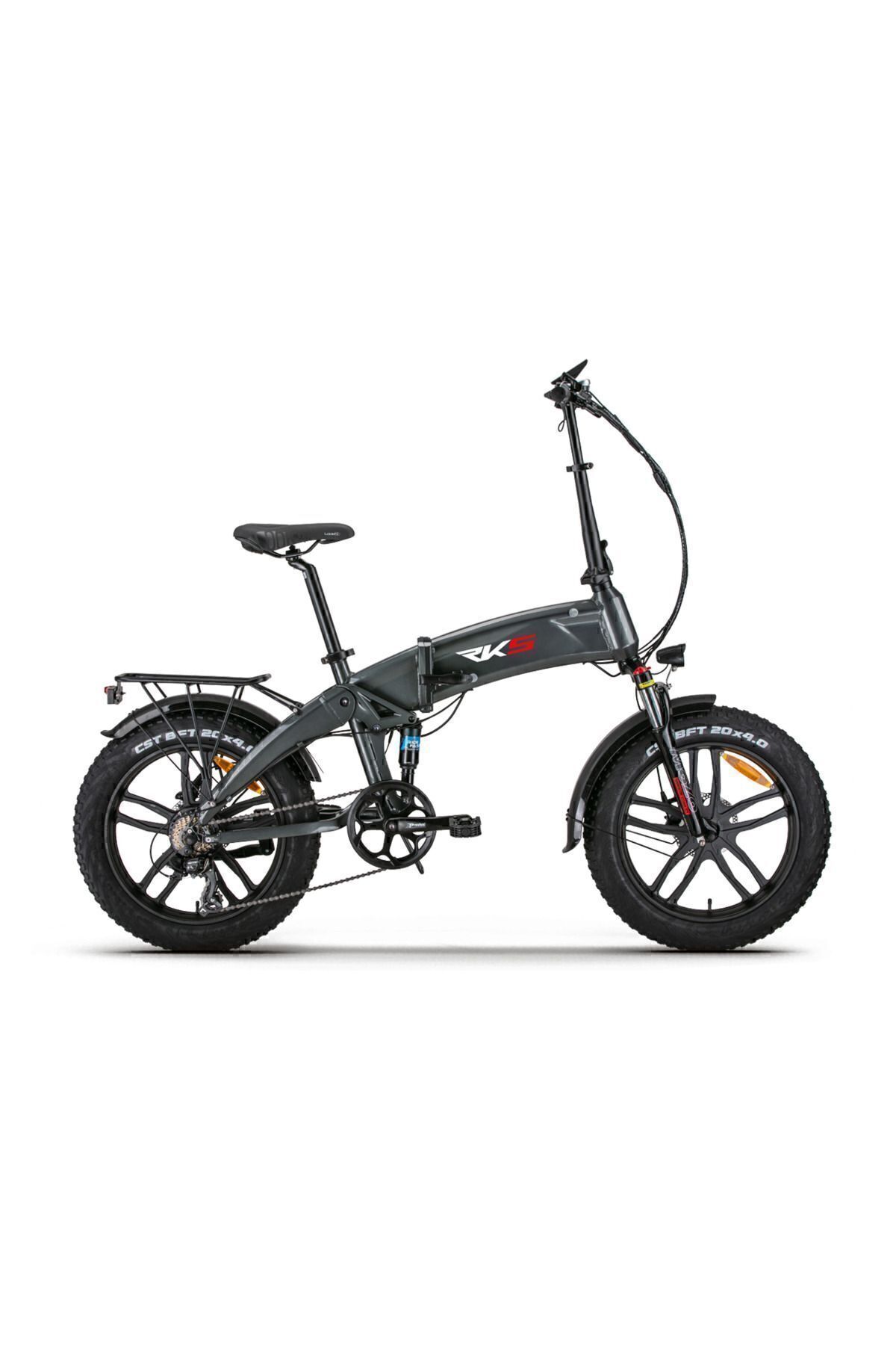 Rd5 Katlanır Elektrikli Bisiklet Antrasit